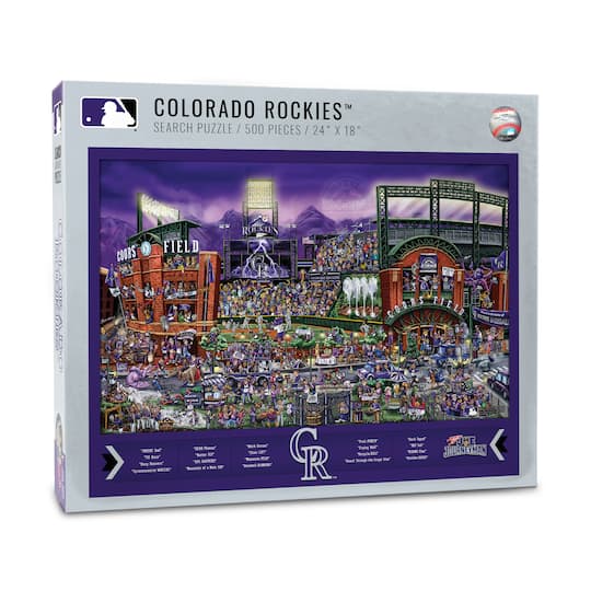 Colorado Rockies Joe Journeyman 500 Piece Puzzle